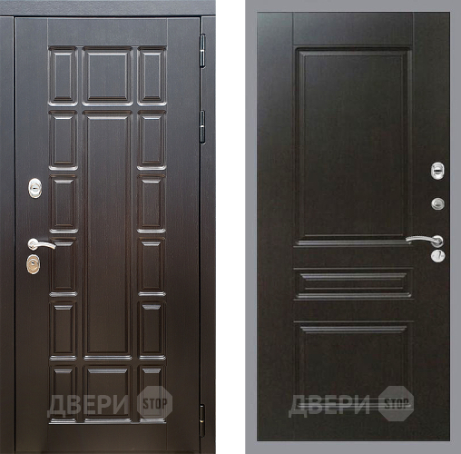 Входная металлическая Дверь Стоп НЬЮ ЙОРК ФЛ-243 Венге в Луховицах