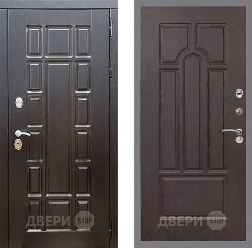 Входная металлическая Дверь Стоп НЬЮ ЙОРК ФЛ-58 Венге в Луховицах