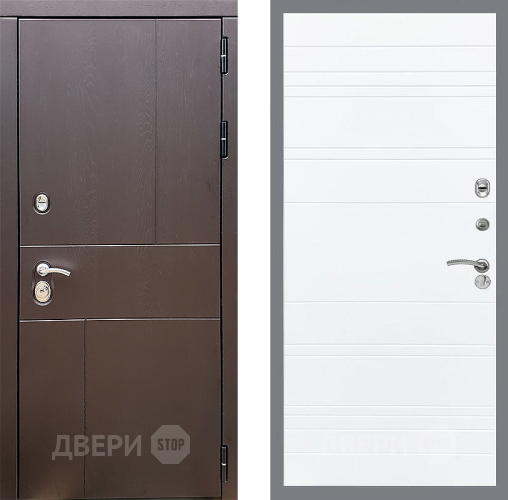 Входная металлическая Дверь Стоп УРБАН Лайн Силк Сноу в Луховицах