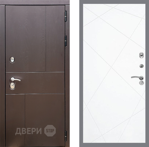 Дверь Стоп УРБАН ФЛ-291 Силк Сноу в Луховицах