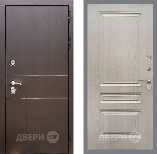 Дверь Стоп УРБАН ФЛ-243 Беленый дуб в Луховицах
