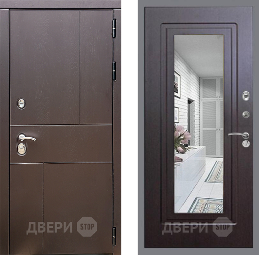 Дверь Стоп УРБАН Зеркало ФЛ-120 Венге в Луховицах