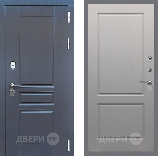 Входная металлическая Дверь Стоп ПЛАТИНУМ ФЛ-117 Грей софт в Луховицах