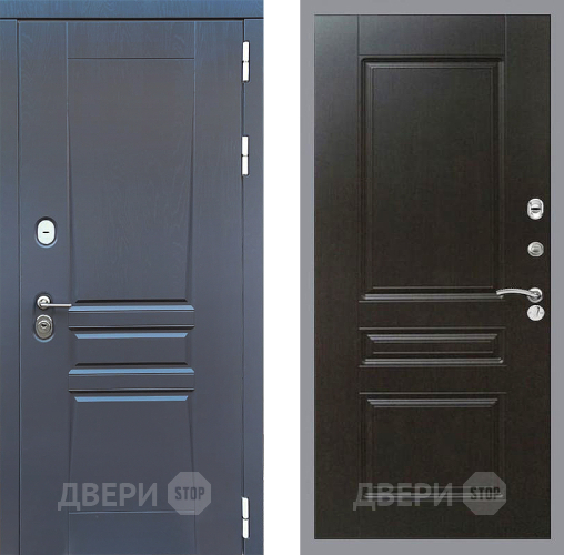 Входная металлическая Дверь Стоп ПЛАТИНУМ ФЛ-243 Венге в Луховицах