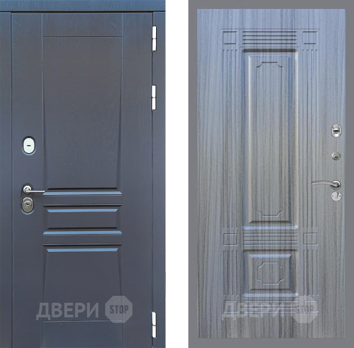 Входная металлическая Дверь Стоп ПЛАТИНУМ ФЛ-2 Сандал грей в Луховицах