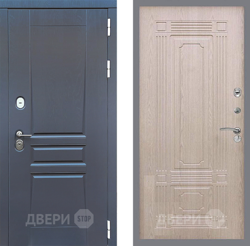 Дверь Стоп ПЛАТИНУМ ФЛ-2 Беленый дуб в Луховицах