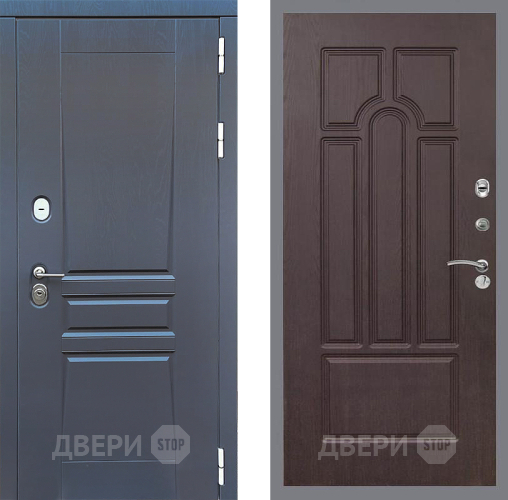 Входная металлическая Дверь Стоп ПЛАТИНУМ ФЛ-58 Венге в Луховицах