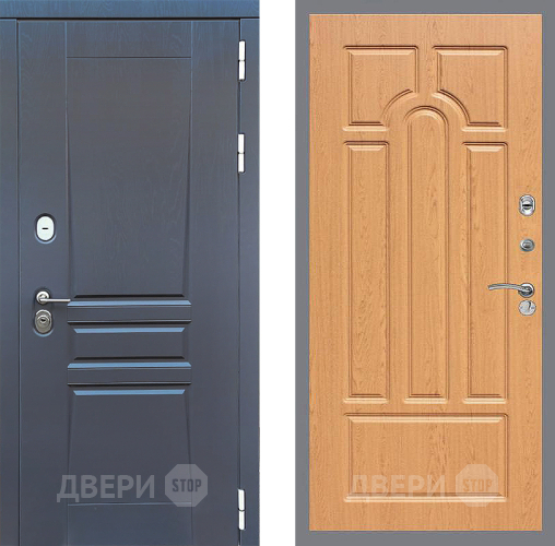 Дверь Стоп ПЛАТИНУМ ФЛ-58 Дуб в Луховицах