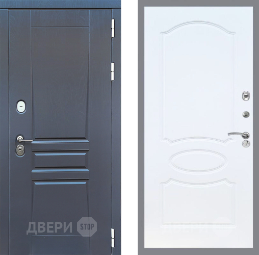 Дверь Стоп ПЛАТИНУМ ФЛ-128 Белый ясень в Луховицах