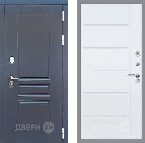 Входная металлическая Дверь Стоп ПЛАТИНУМ ФЛ-102 Белый ясень в Луховицах