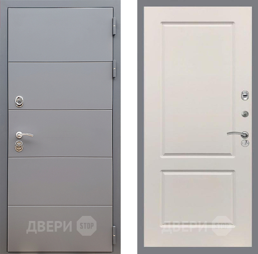 Входная металлическая Дверь Стоп АРТ ГРАФИТ ФЛ-117 Шампань в Луховицах
