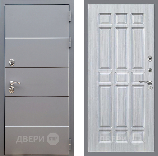 Дверь Стоп АРТ ГРАФИТ ФЛ-33 Сандал белый в Луховицах