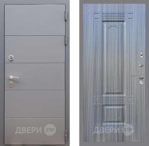 Дверь Стоп АРТ ГРАФИТ ФЛ-2 Сандал грей в Луховицах