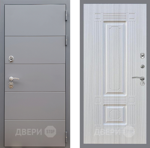 Дверь Стоп АРТ ГРАФИТ ФЛ-2 Сандал белый в Луховицах