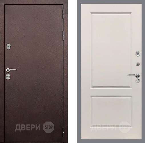 Входная металлическая Дверь Стоп КЛАССИК Медь ФЛ-117 Шампань в Луховицах