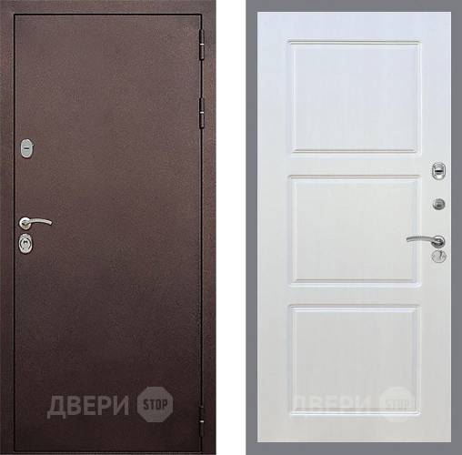 Дверь Стоп КЛАССИК Медь ФЛ-3 Лиственница беж в Луховицах