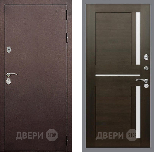 Дверь Стоп КЛАССИК Медь СБ-18 Венге в Луховицах