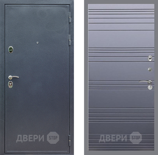 Входная металлическая Дверь Стоп СИЛЬВЕР Лайн Силк титан в Луховицах