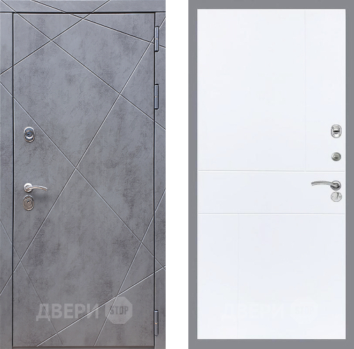 Дверь Стоп Лучи ФЛ-290 Силк Сноу в Луховицах