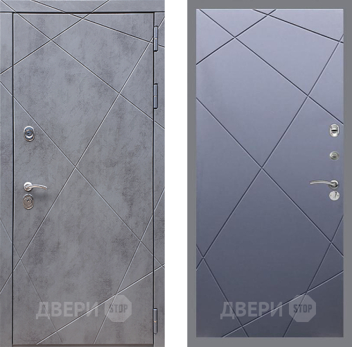 Дверь Стоп Лучи ФЛ-291 Силк титан в Луховицах