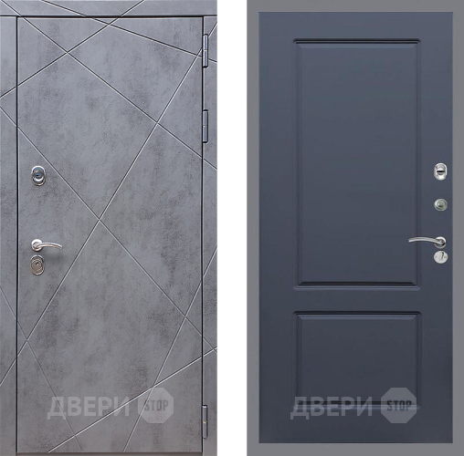 Входная металлическая Дверь Стоп Лучи ФЛ-117 Силк титан в Луховицах