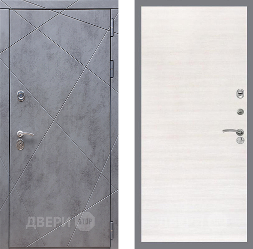 Дверь Стоп Лучи Гладкая Акация светлая в Луховицах