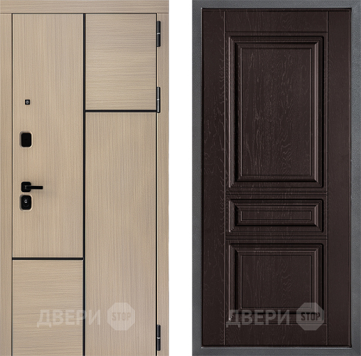 Дверь Дверной континент ДК-14 ФЛ-243 Дуб шоколадный в Луховицах