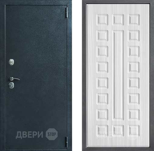 Входная металлическая Дверь Дверной континент ДК-70 Дизайн ФЛ-183 Сандал белый в Луховицах