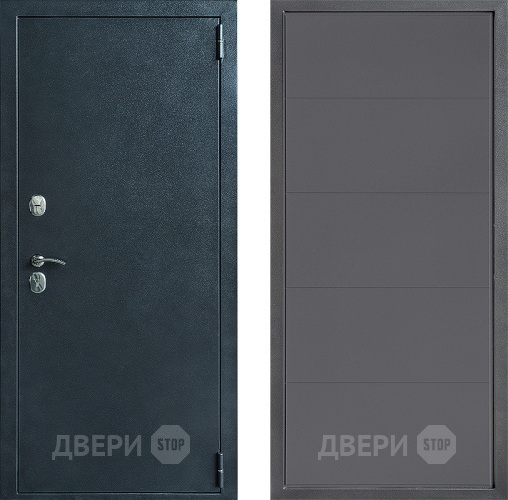 Входная металлическая Дверь Дверной континент ДК-70 Дизайн ФЛ-649 Графит софт в Луховицах