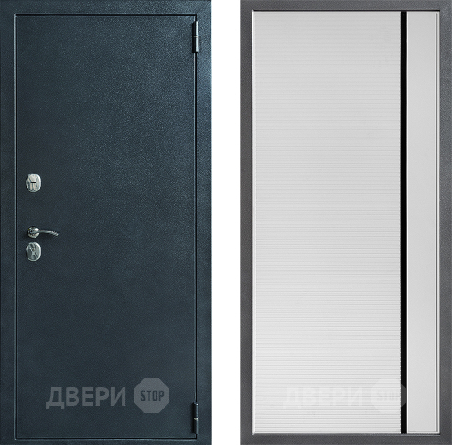 Дверь Дверной континент ДК-70 Дизайн ФЛ-757 Черное Стекло Софт милк в Луховицах