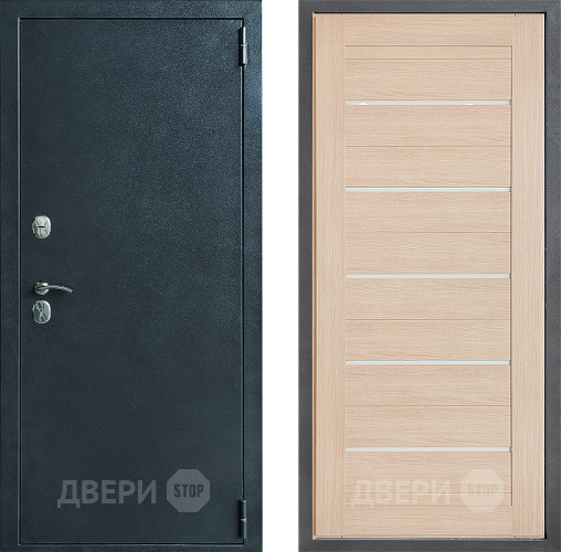 Входная металлическая Дверь Дверной континент ДК-70 Дизайн ФЛ-46 Капучино в Луховицах
