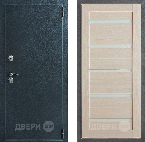 Входная металлическая Дверь Дверной континент ДК-70 Дизайн ФЛ-47 Лиственница белая в Луховицах