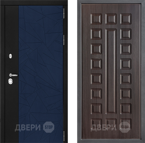 Входная металлическая Дверь Дверной континент ДК-9 ФЛ-183 Венге в Луховицах