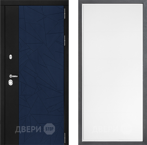 Входная металлическая Дверь Дверной континент ДК-9 ФЛ-649 Белый софт в Луховицах