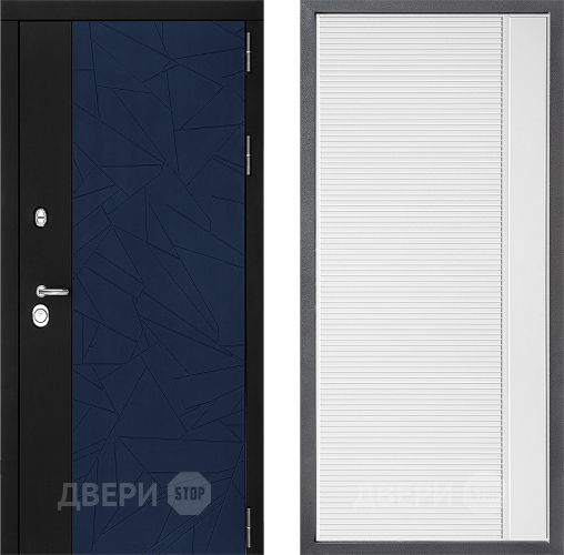 Дверь Дверной континент ДК-9 ФЛ-757 Белое Стекло Софт милк в Луховицах