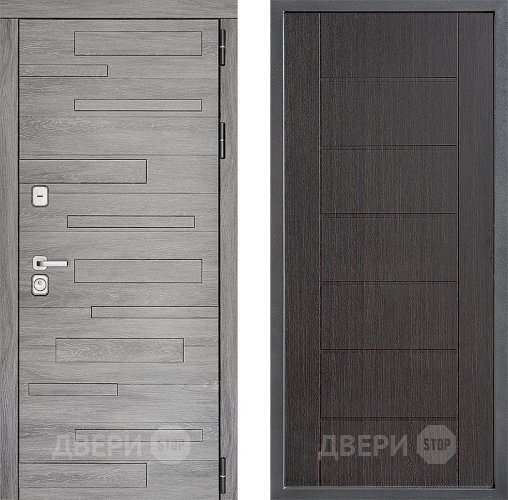 Дверь Дверной континент ДК-10 ФЛ-Лайн Венге в Луховицах