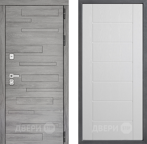 Дверь Дверной континент ДК-10 ФЛ-Лайн Белое дерево в Луховицах
