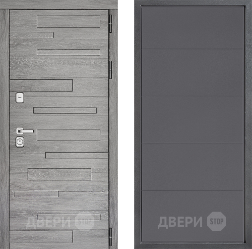 Дверь Дверной континент ДК-10 ФЛ-649 Графит софт в Луховицах