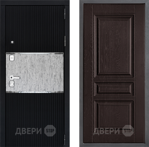 Дверь Дверной континент ДК-13 ФЛ-243 Дуб шоколадный в Луховицах
