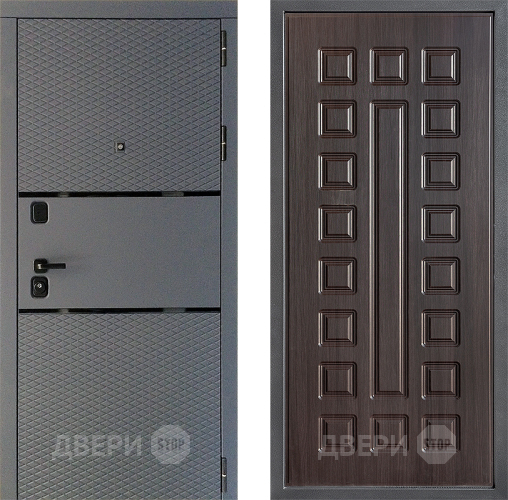 Входная металлическая Дверь Дверной континент Диамант Дизайн ФЛ-183 Венге в Луховицах
