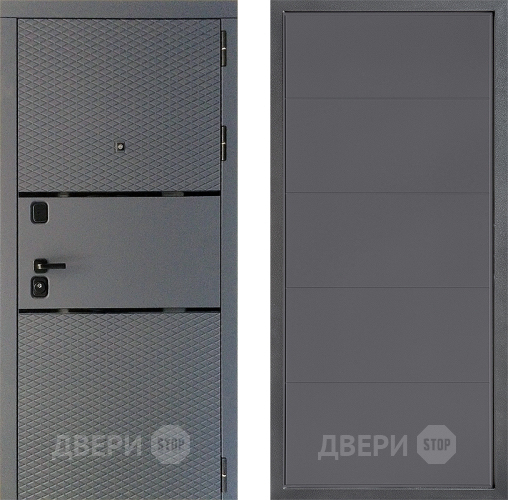 Дверь Дверной континент Диамант Дизайн ФЛ-649 Графит софт в Луховицах