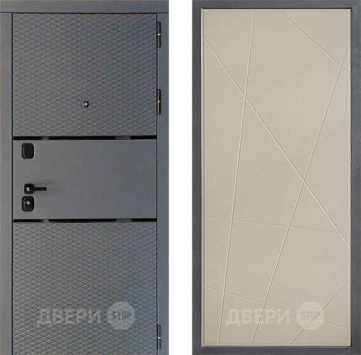 Входная металлическая Дверь Дверной континент Диамант Дизайн ФЛ-655 Капучино в Луховицах
