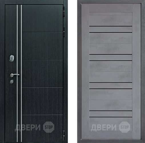 Дверь Дверной континент Теплолюкс Дизайн ФЛ-49 Бетон серый в Луховицах