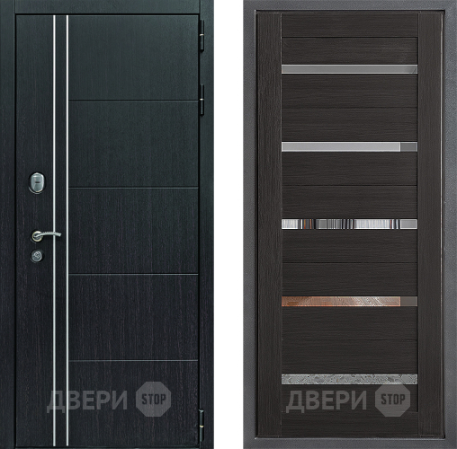 Дверь Дверной континент Теплолюкс Дизайн ФЛ-47 Венге в Луховицах