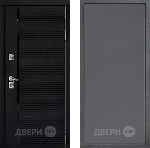 Дверь Дверной континент ДК-1 ФЛ-649 Графит софт в Луховицах