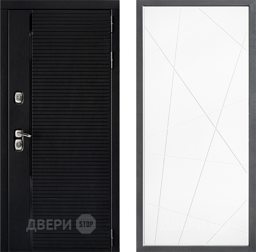 Дверь Дверной континент ДК-1 ФЛ-655 Белый софт в Луховицах