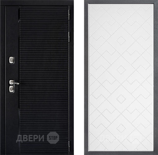 Дверь Дверной континент ДК-1 ФЛ-Тиффани Белый софт в Луховицах