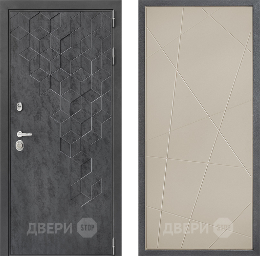 Входная металлическая Дверь Дверной континент ДК-3/713 ФЛ-655 Капучино в Луховицах