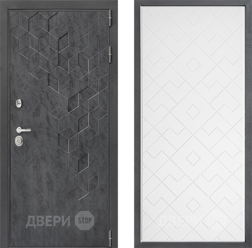 Дверь Дверной континент ДК-3/713 ФЛ-Тиффани Белый софт в Луховицах