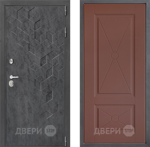 Дверь Дверной континент ДК-3/713 ФЛ-617 Ясень шоколадный в Луховицах